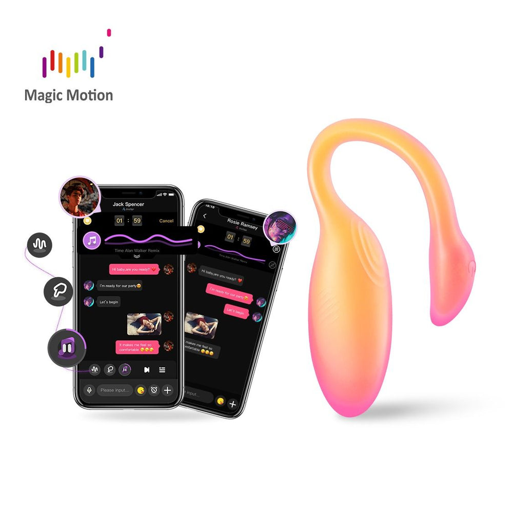 Flamingo Max Vibrating Egg & Kegel Trainer in One - Arancio