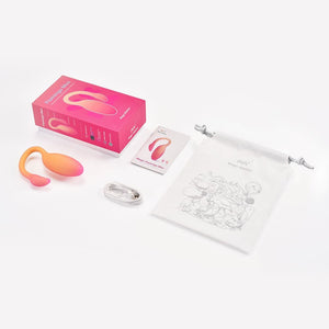Flamingo Max Vibrating Egg & Kegel Trainer in One - Arancio
