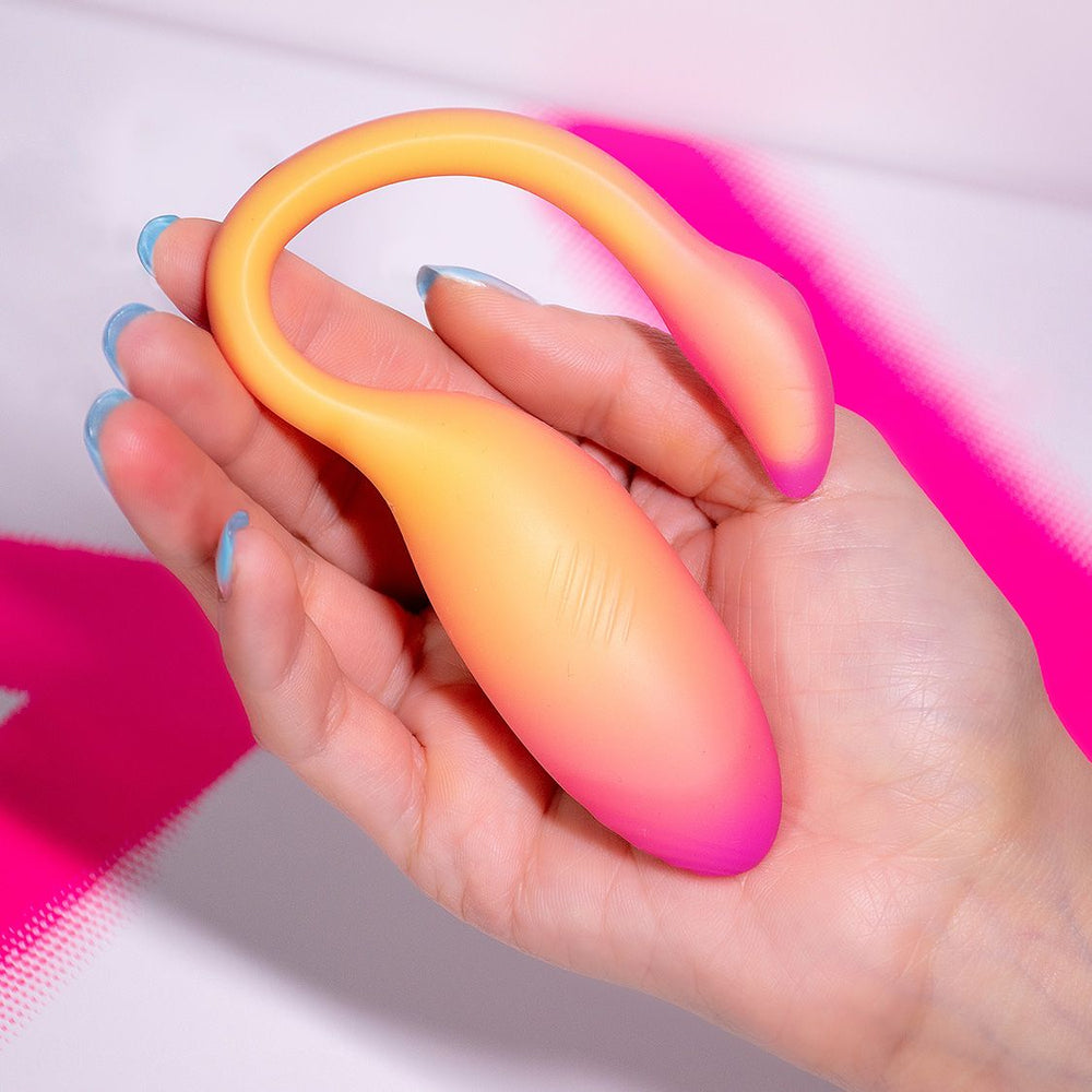 Flamingo Max Vibrating Egg & Kegel Trainer in One - Arancio