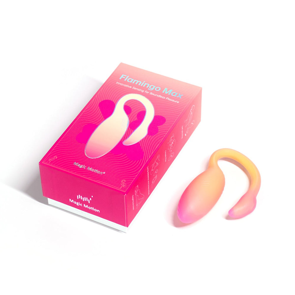 Flamingo Max Vibrating Egg & Kegel Trainer in One - Arancio