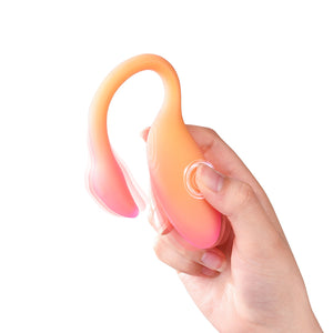 Flamingo Max Vibrating Egg & Kegel Trainer in One - Arancio