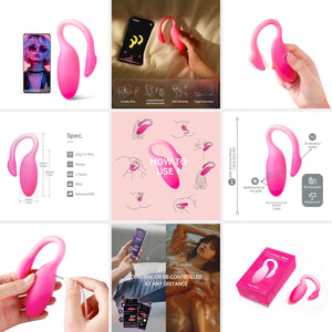 Flamingo Max Vibrating Egg & Kegel Trainer in One - Rosa
