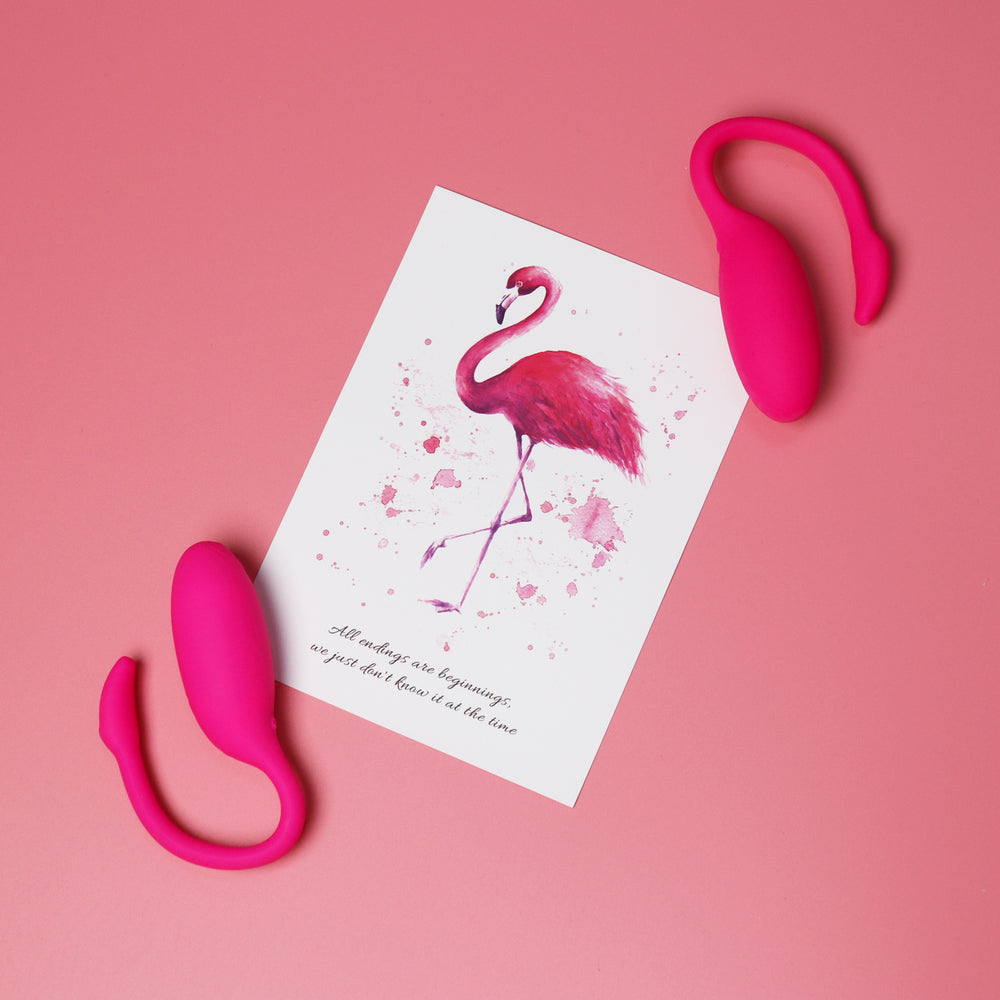 Flamingo Vibrating Egg