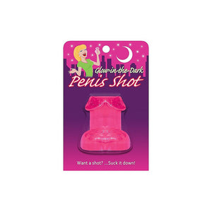 Glow-in-the-Dark Penis Shot - Rosa