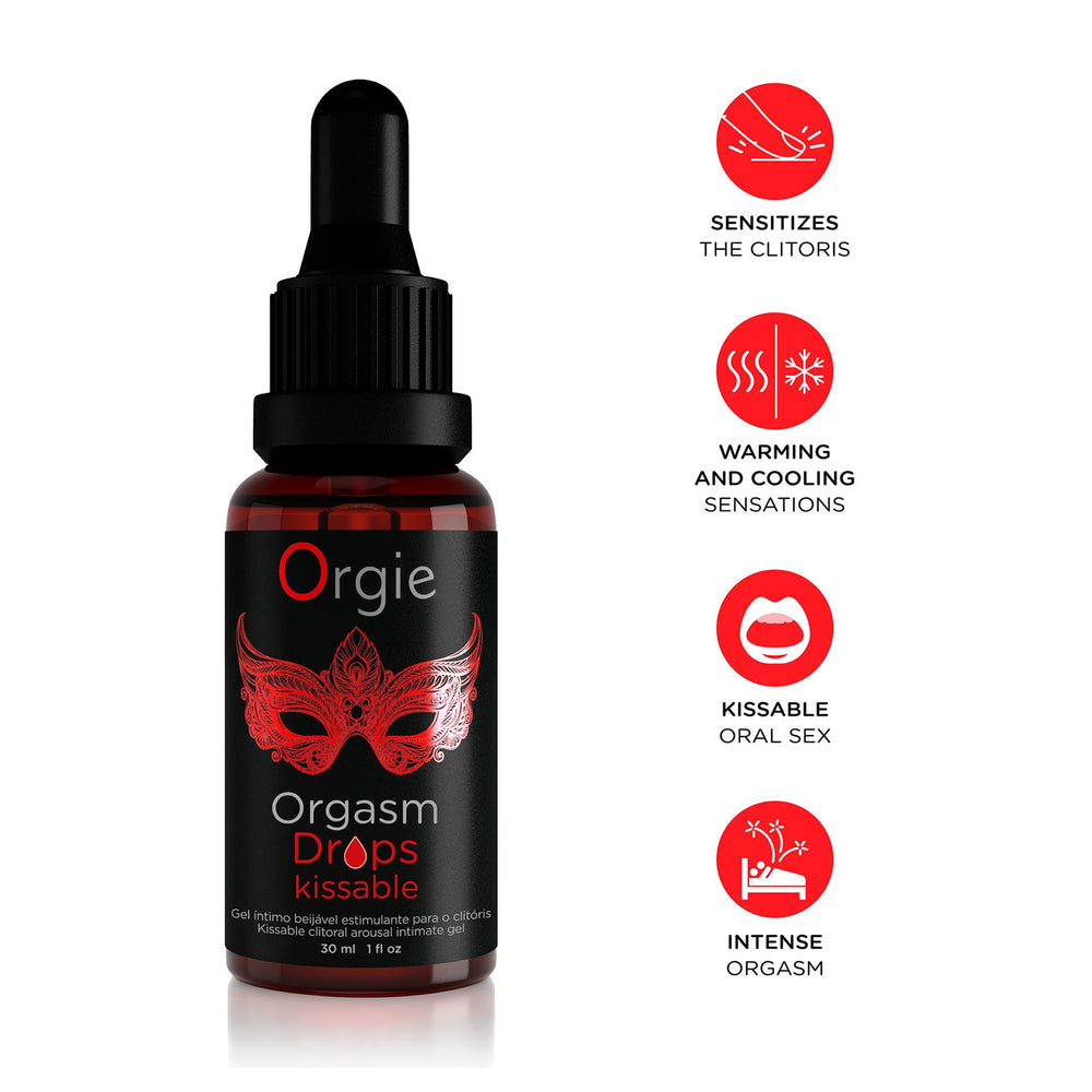 Orgasm Drops Kissable - 30ml