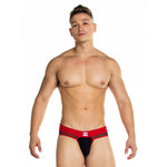 Brief Jockstrap Skin Rosso - L