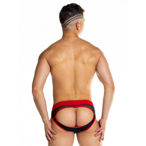 Brief Jockstrap Skin Rosso - S