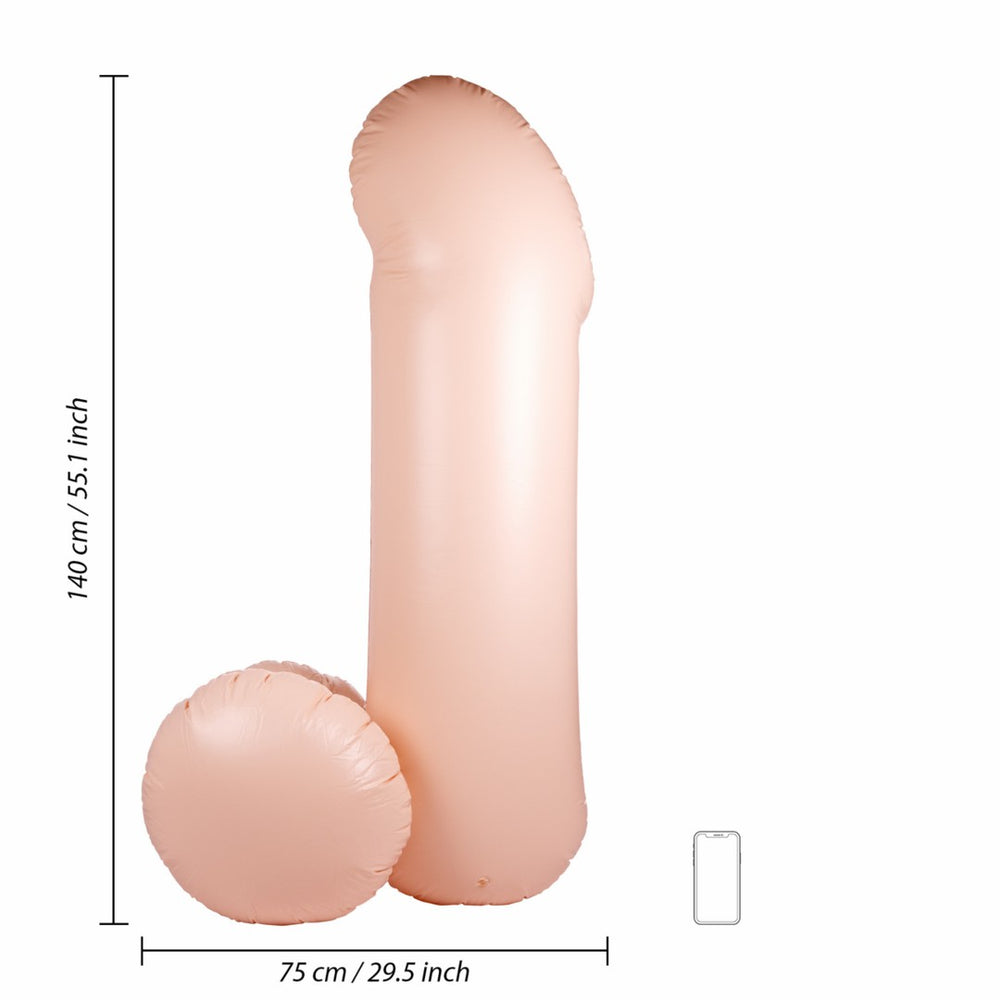 Blow-up Dick 140 cm - Carne