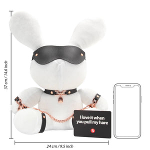 Rabbit Bondage Velvet Large (White)