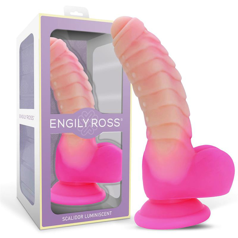 Dildox Scalidor Luminiscent Unicorn Liquid Silicone Dildo