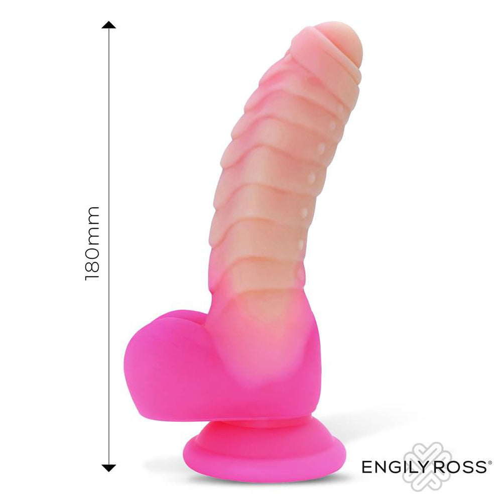 Dildox Scalidor Luminiscent Unicorn Liquid Silicone Dildo