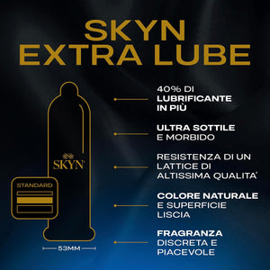 Skyn Extra Lubricated - 10 pezzi (Senza Lattice)