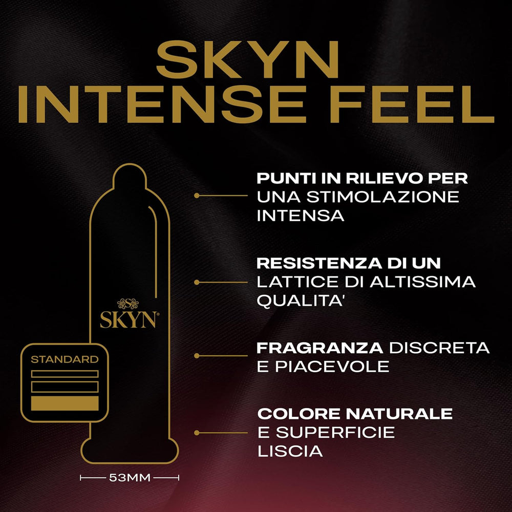 Skyn Intense Feel - 10 pezzi (Senza Lattice)