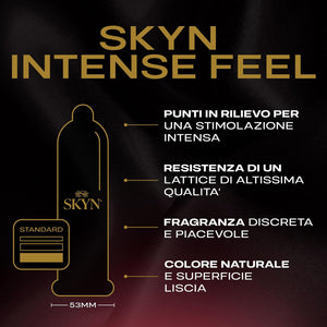 Skyn Intense Feel - 10 pezzi (Senza Lattice)