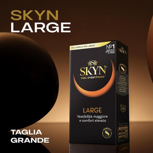 Skyn Large - 10 pezzi (Senza Lattice)