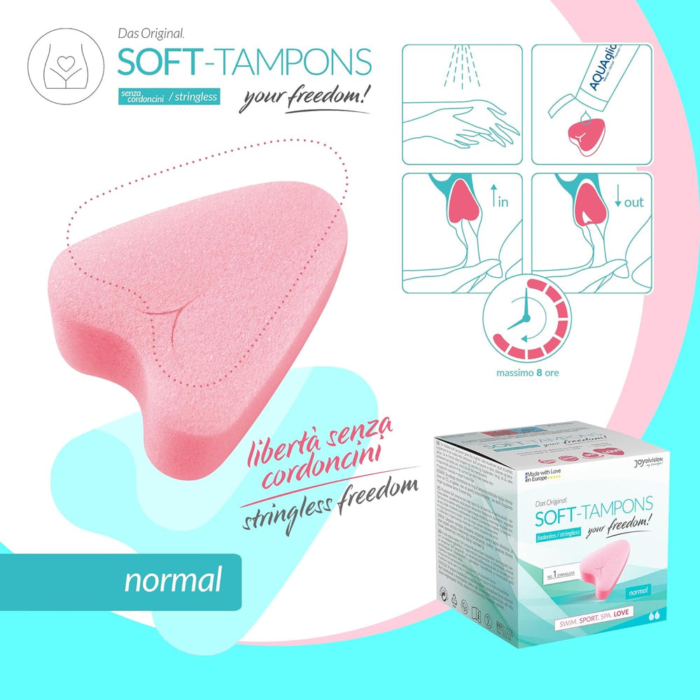 Soft-Tampons "normal" - 3 pz