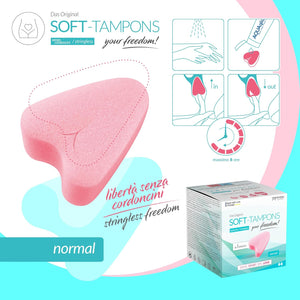 Soft-Tampons "normal" - 3 pz