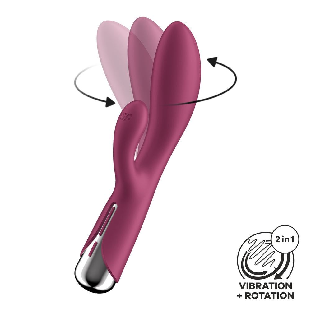Spinning Rabbit 1 Vibrator Rosso
