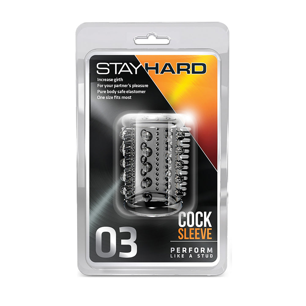 Stay Hard Cock Sleeve 03 - Trasparente