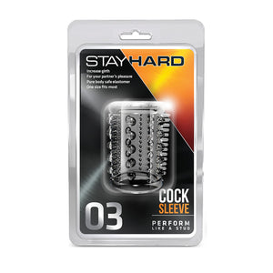 Stay Hard Cock Sleeve 03 - Trasparente