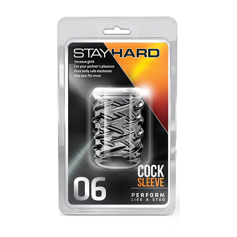 Stay Hard Cock Sleeve 06 -  Trasparente