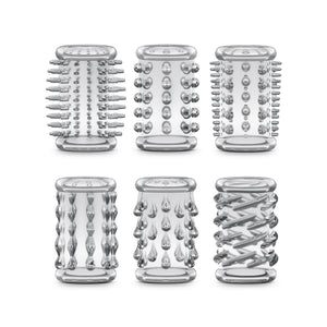 Kit Stay Hard Cock Sleeve - Trasparente