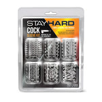 Kit Stay Hard Cock Sleeve - Trasparente