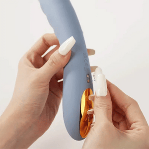 Svakom - Ava Neo Interactive Thrusting Vibrator Blu