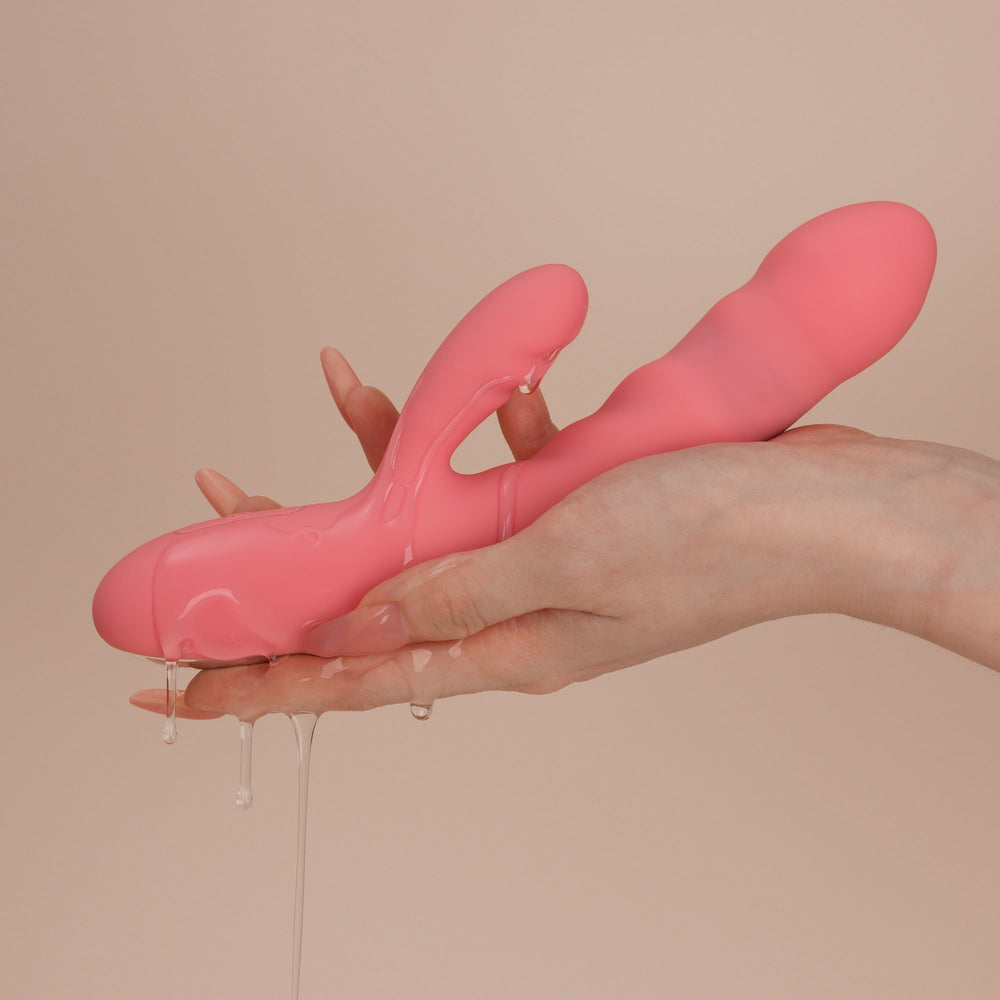 Svakom - Avery Powerful Thrusting Vibrator Rosa