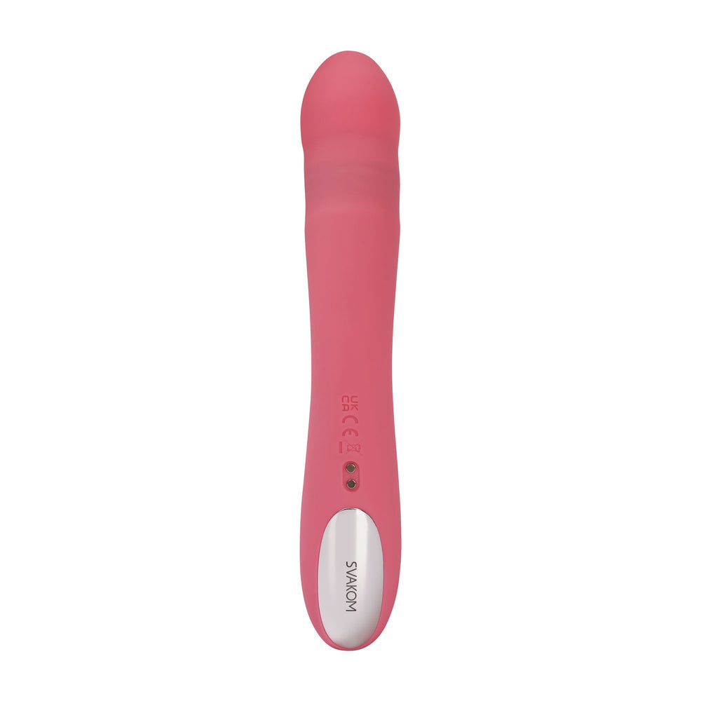 Svakom - Avery Powerful Thrusting Vibrator Rosa