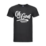 T-Shirt "Oh My God" Uomo Nero - M