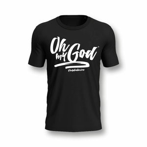 T-Shirt "Oh My God" Uomo Nero - M