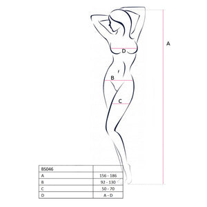 Bodystocking BS046 Bianco - S/L