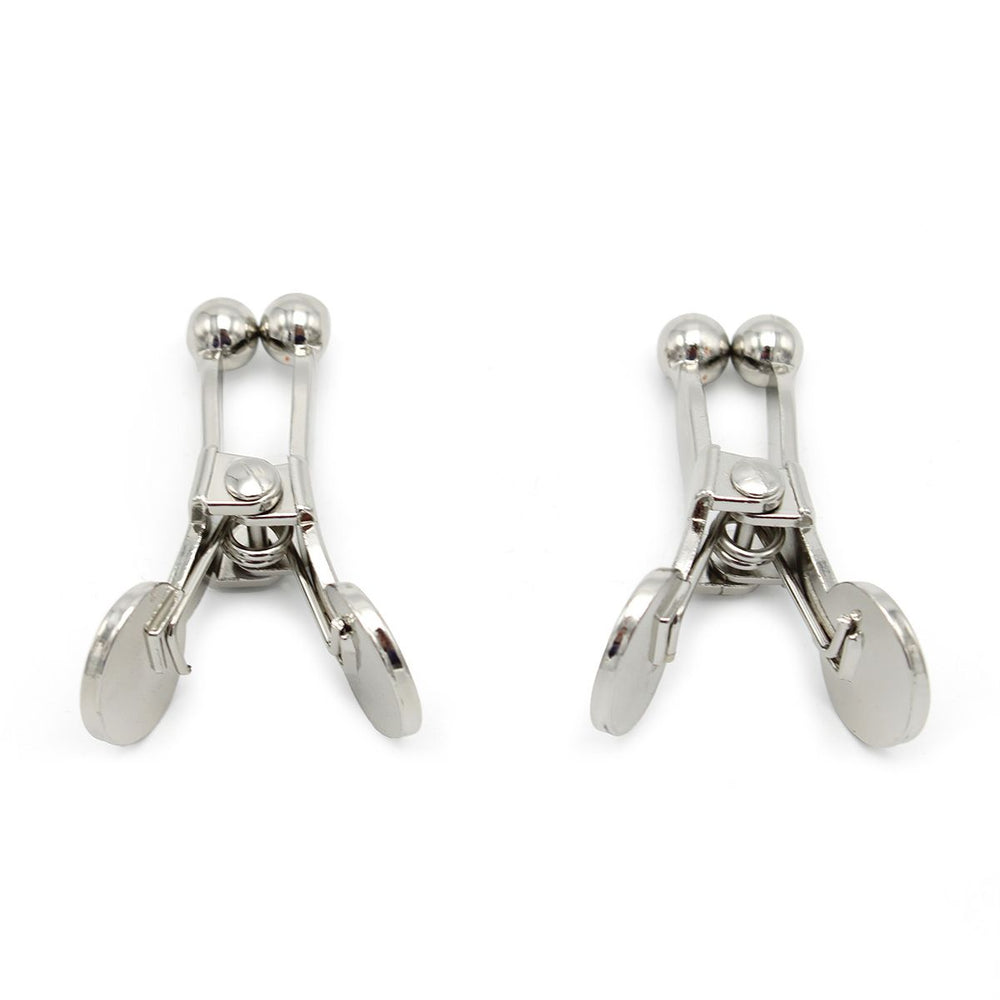 Ball Tip Nipple Clamps Acciaio