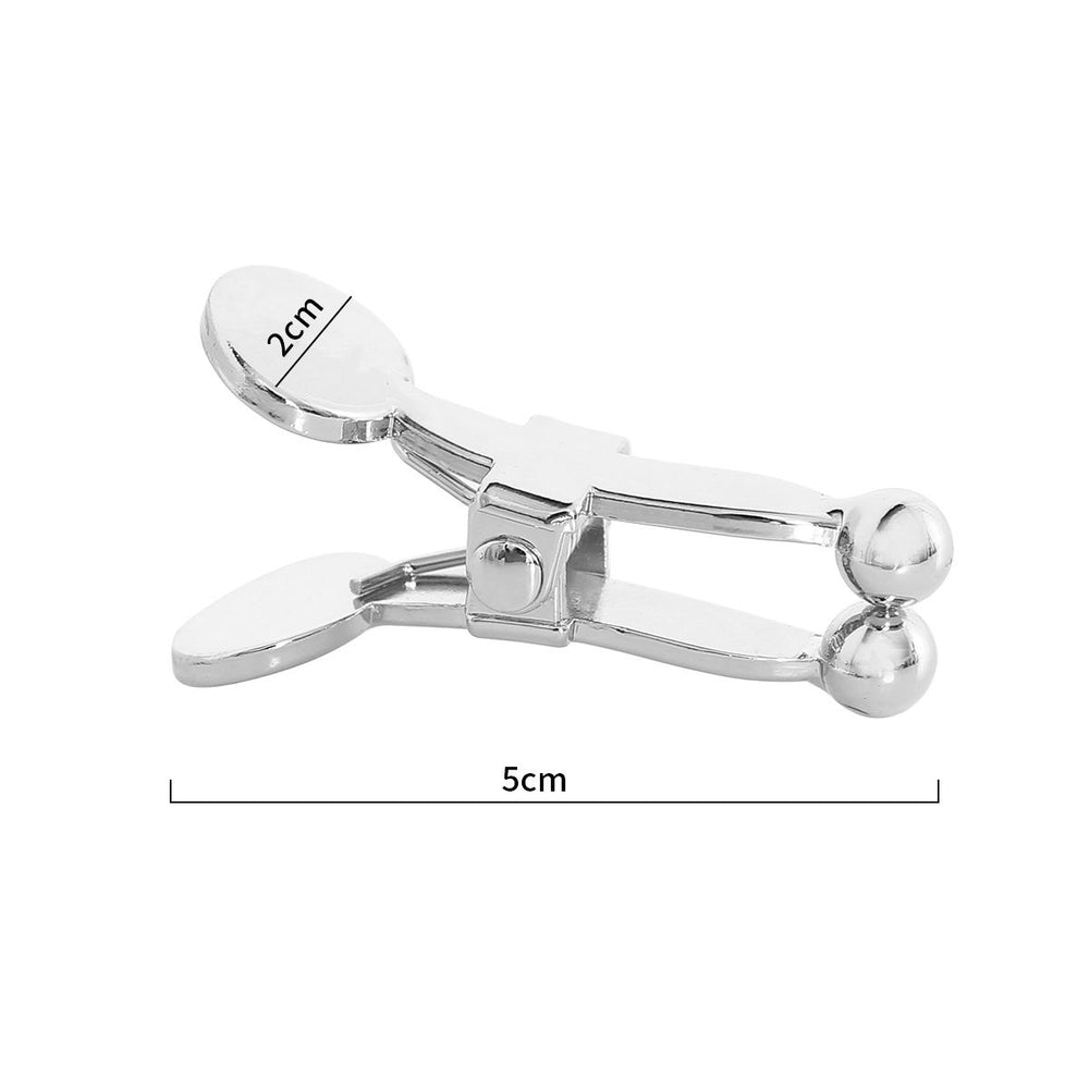 Ball Tip Nipple Clamps Acciaio
