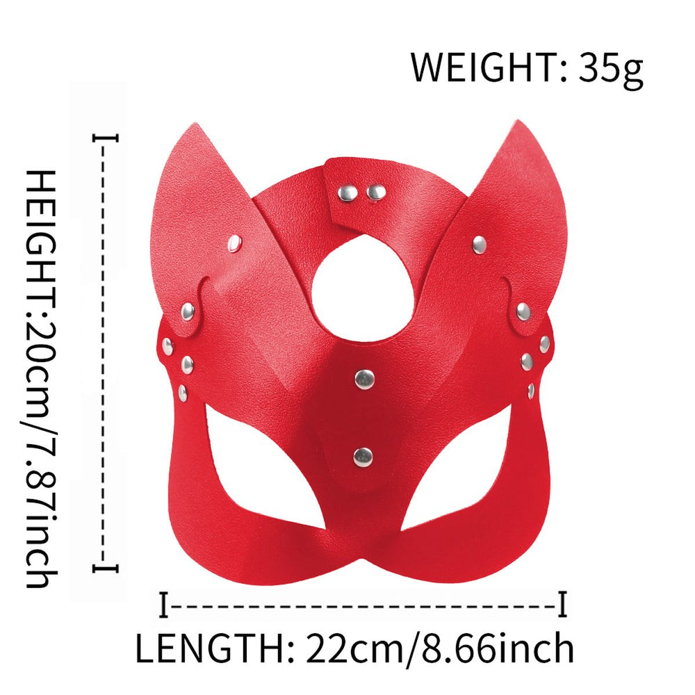 Cat Mask Rosso