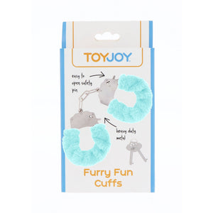 Furry Fun Cuffs Azzurro