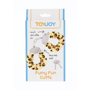 Furry Fun Cuffs Leopardato