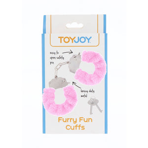 Furry Fun Cuffs Rosa