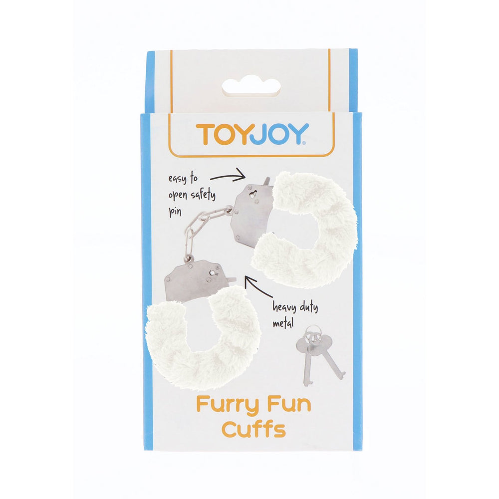 Furry Fun Cuffs Bianco