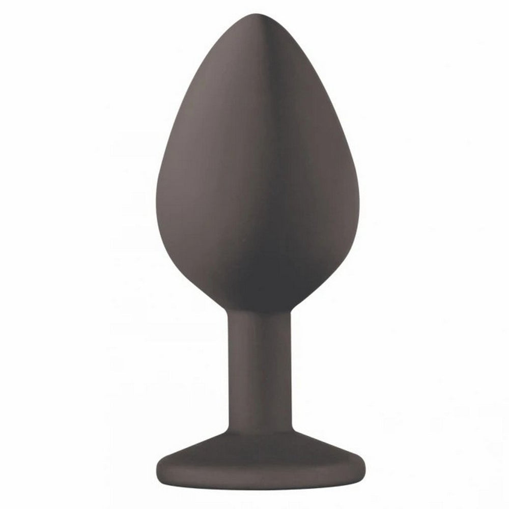 Anal Plug - Black Moonstone Crystal Medium