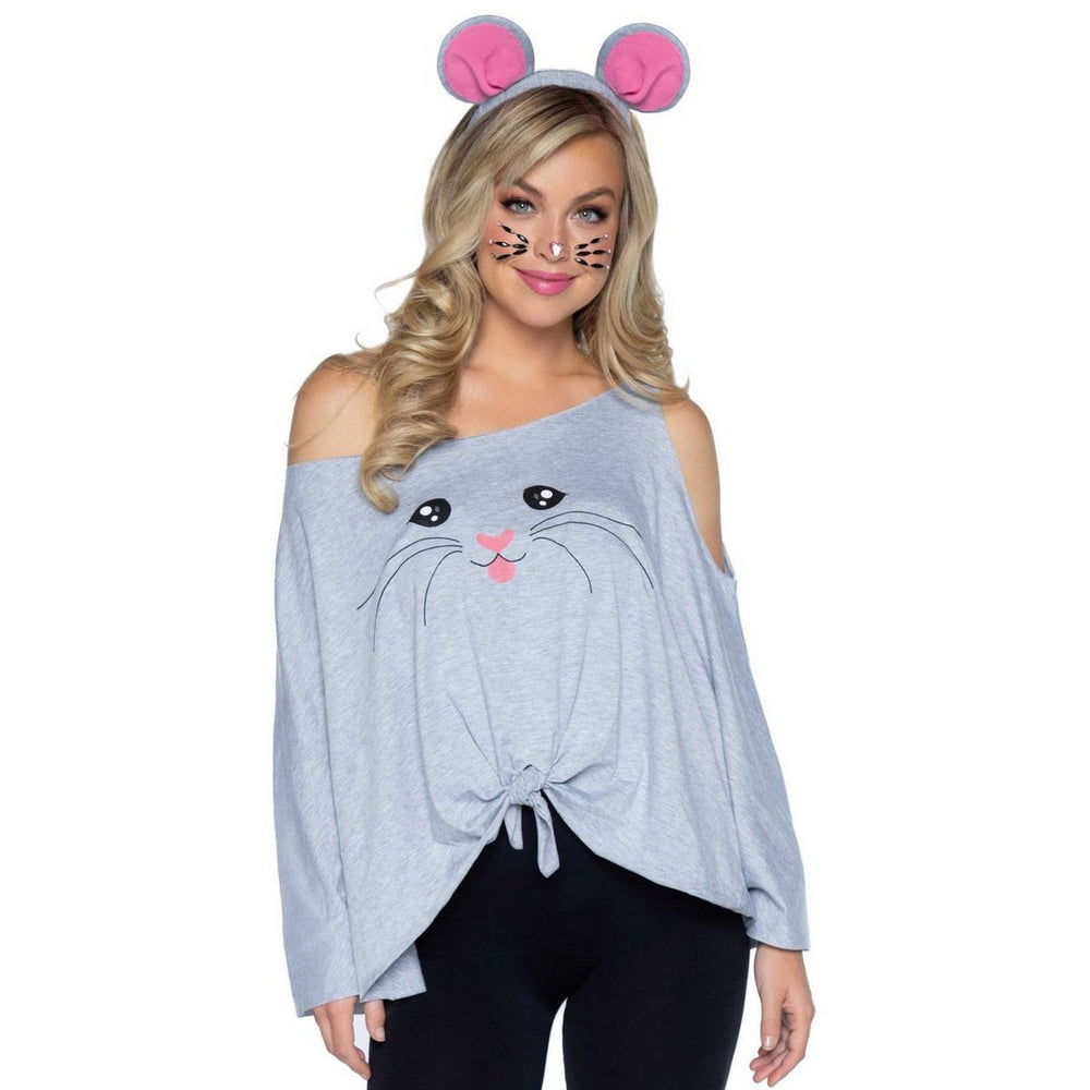 Mouse Poncho and ears - Tg. O/S