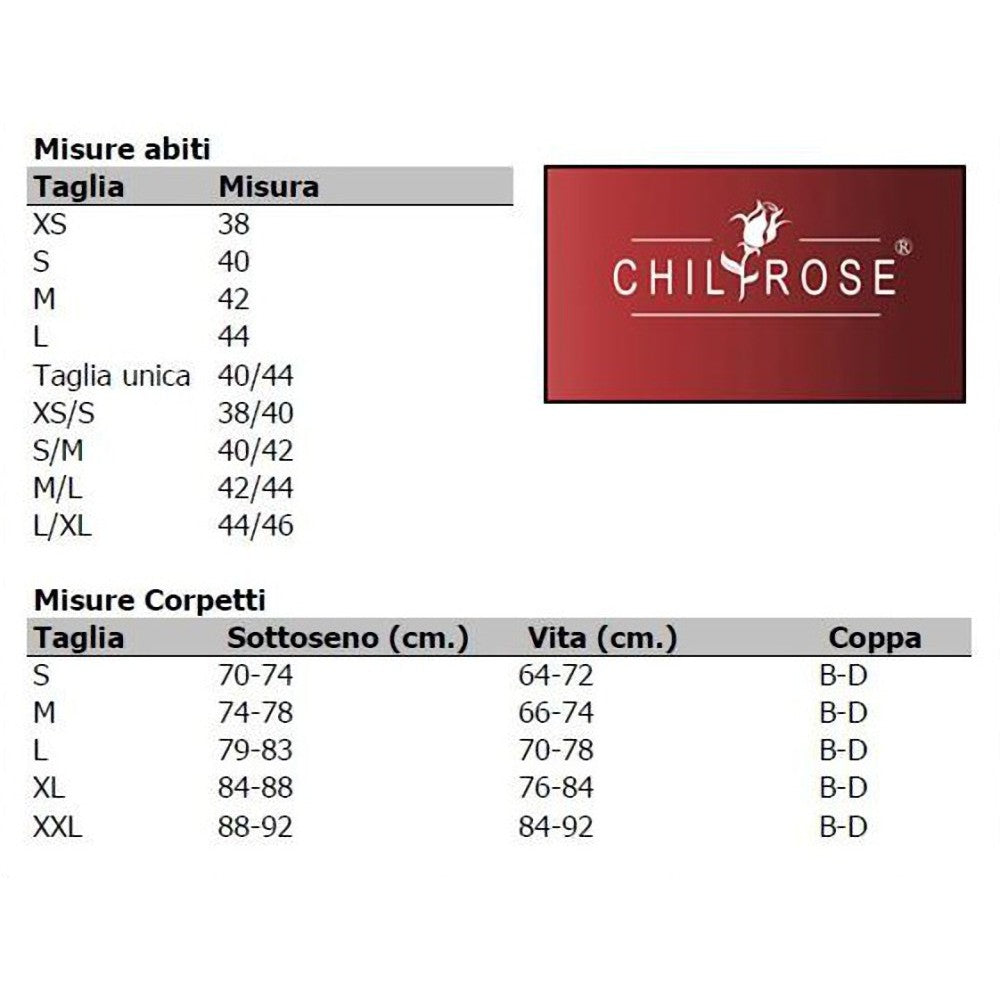 Body CR-4385 Rosso - Tg. S/L