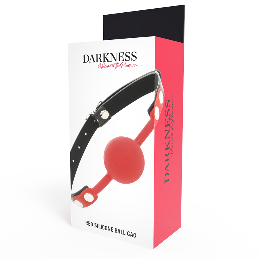 Darkness Gag Ball Red