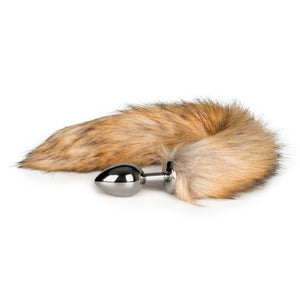 Fox Tail Plug No. 2 - Silver