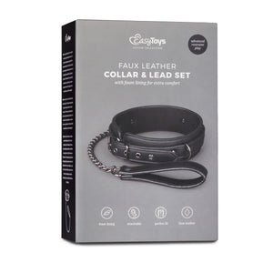 Fetish collar with leash