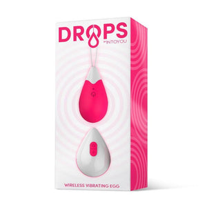 Drops Vibrating Egg Remote Control Rosa