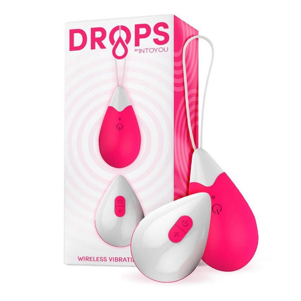 Drops Vibrating Egg Remote Control Rosa