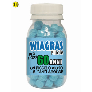 Caramelle Wiagras 5646-14 - "60 Anni"