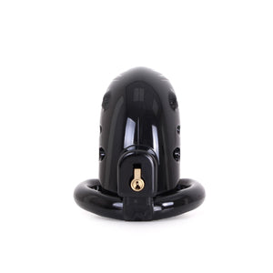 Plastic Chastity Cage Black